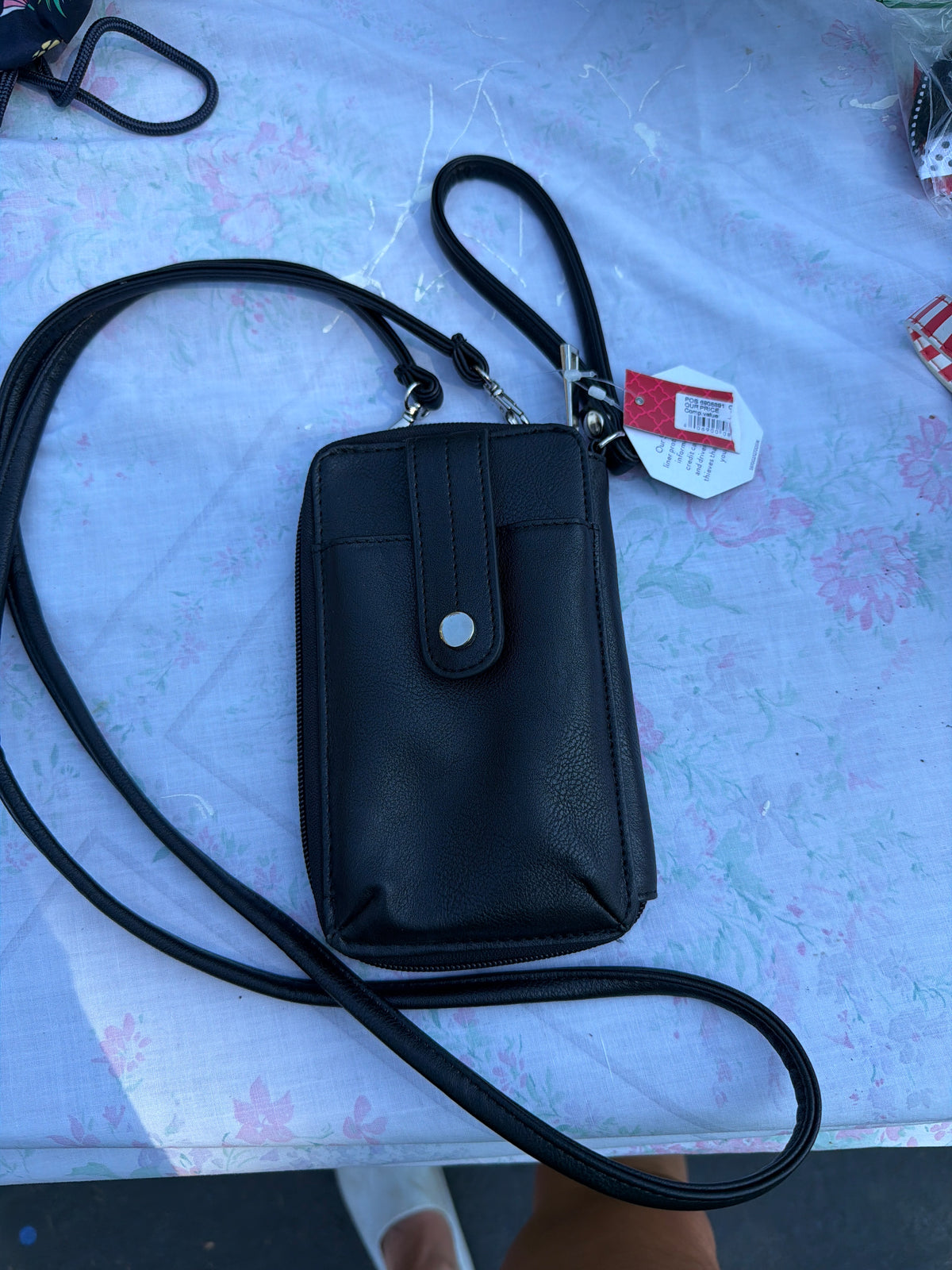 Black New phone Purse
