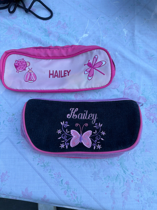 2 Hailey Pencil bags