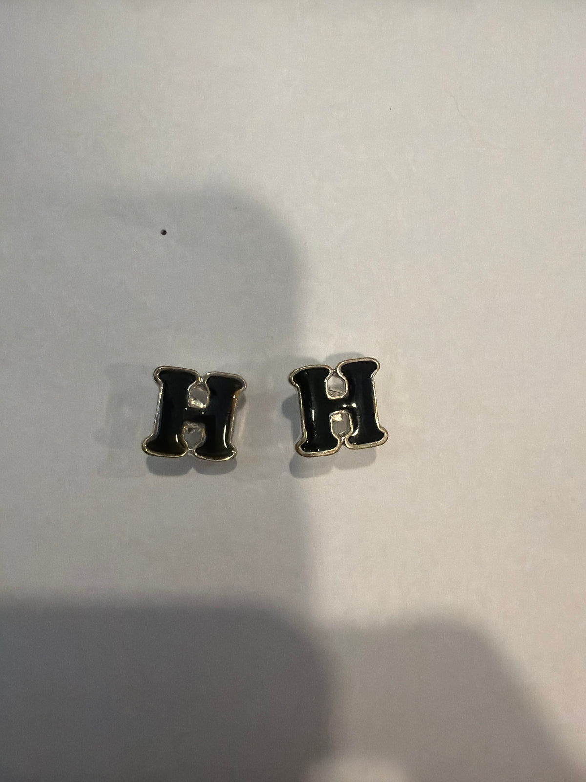 H earrings