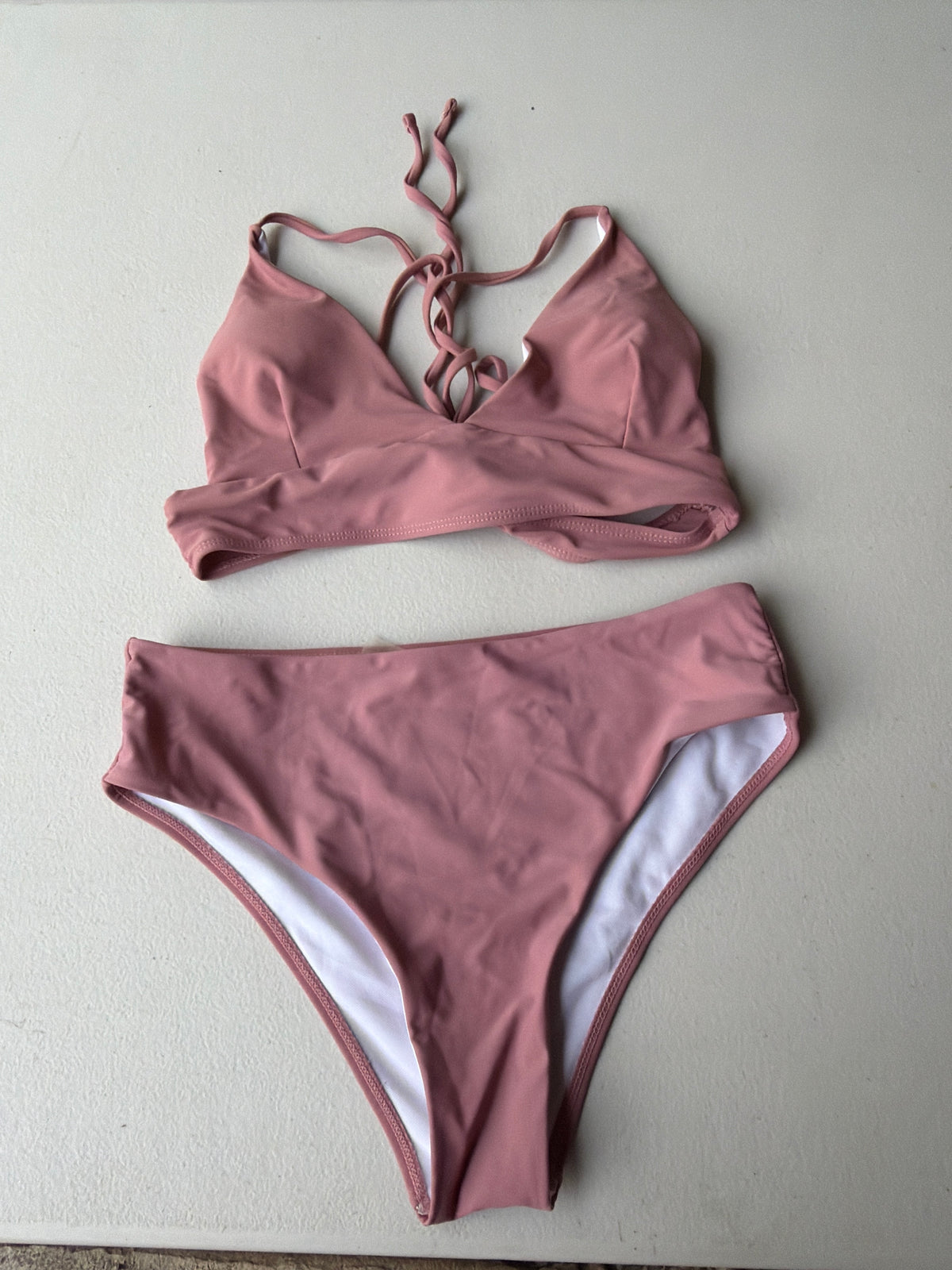 2 piece swimsuit Mauve - size Women - S (4/6)