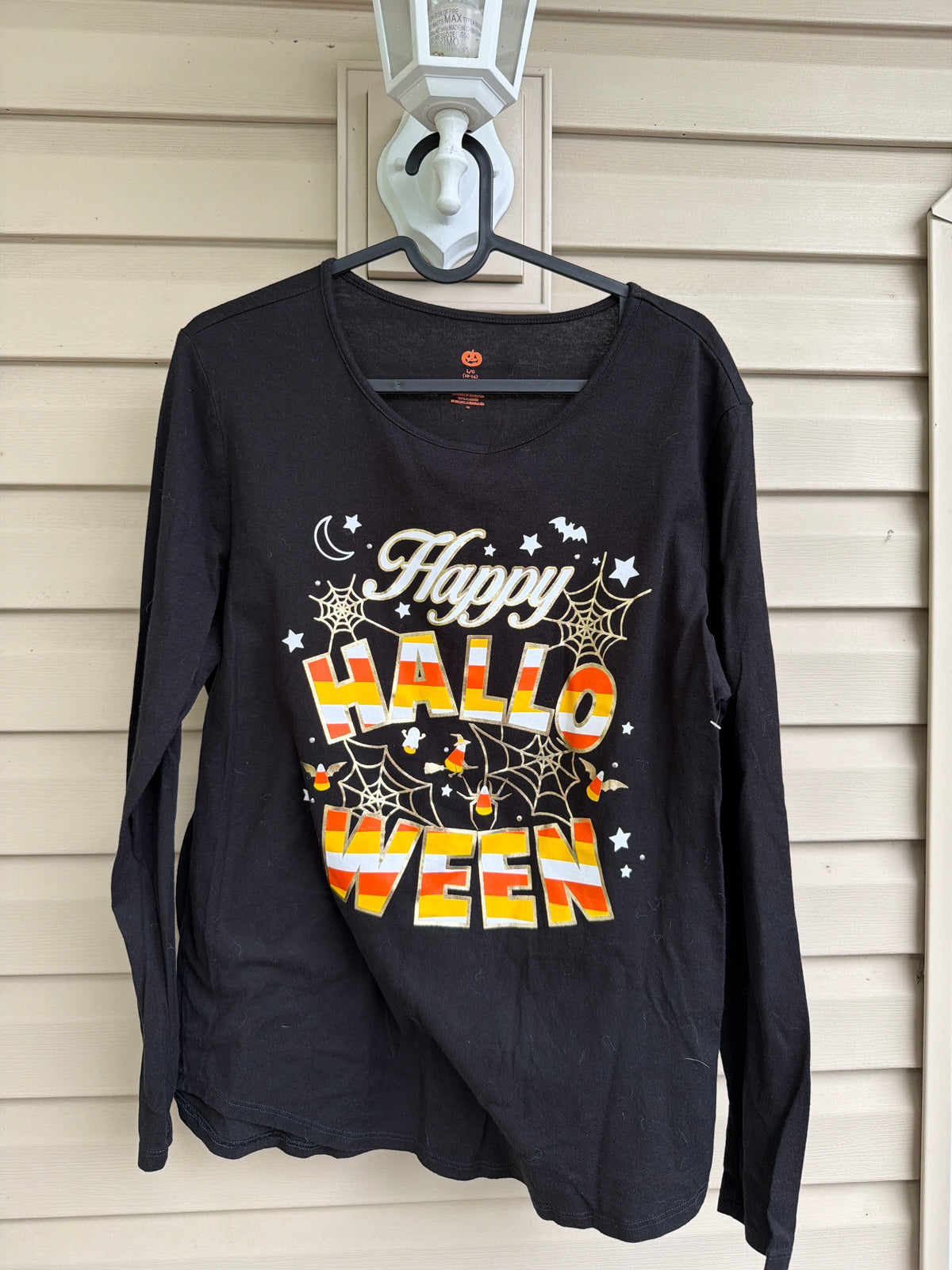 Halloween longsleeve - size Women - L (12/14)