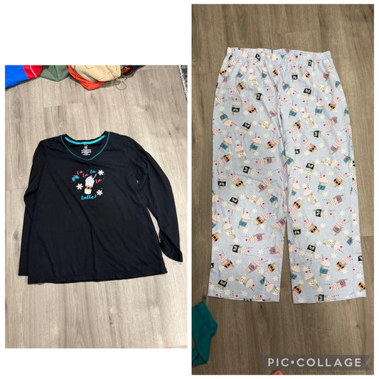 2 piece cotton pjs Milkshake - size Women - L (12/14)