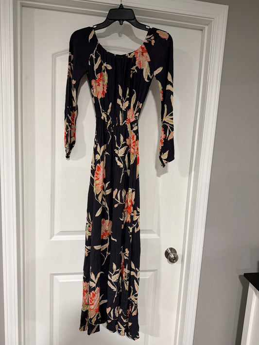 Gray flower dress Billabong - size Women - XS (0/2)