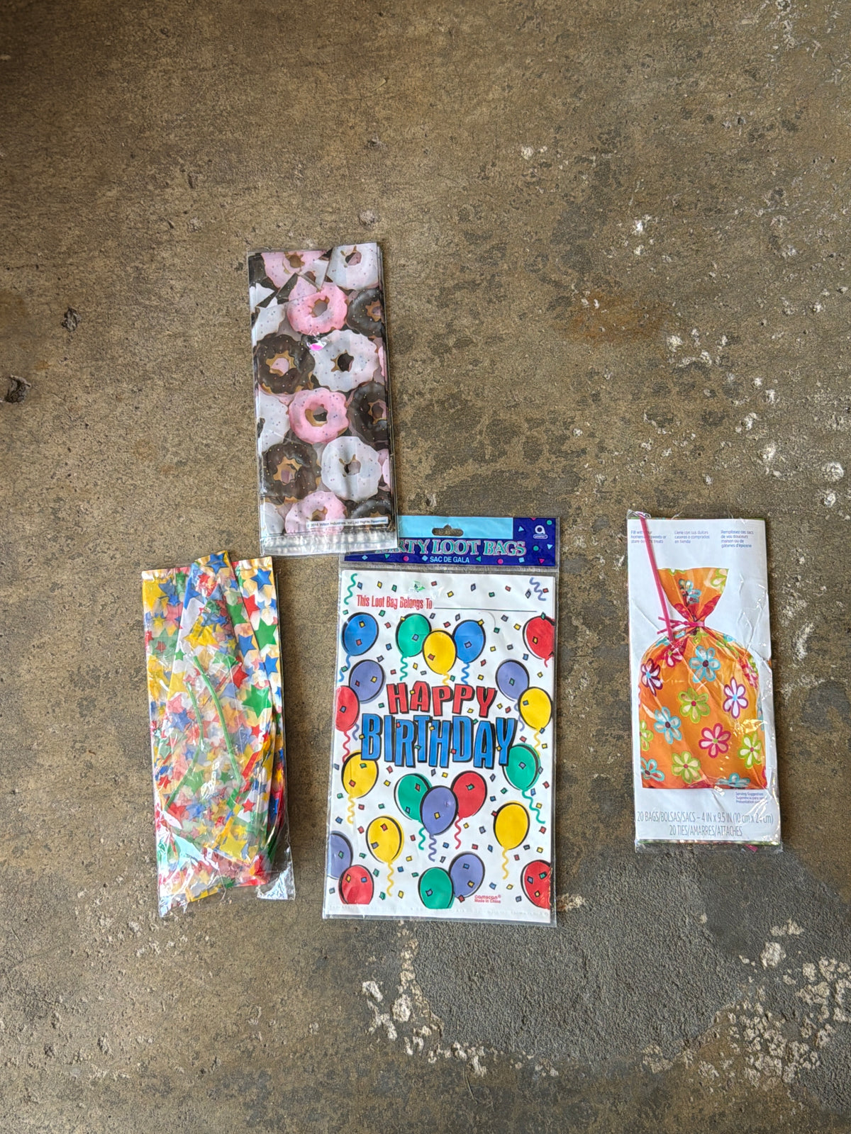 Misc party bags