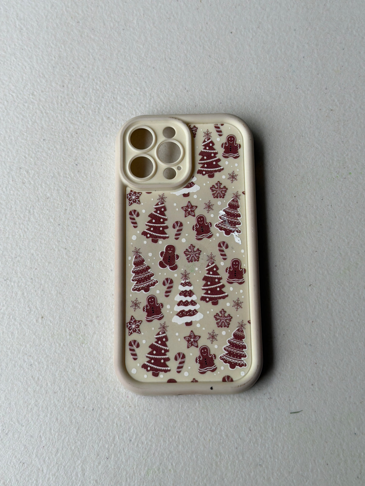iPhone case 13pro max Gingerbread & tree