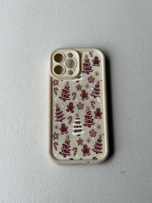 iPhone case 13pro max Gingerbread & tree