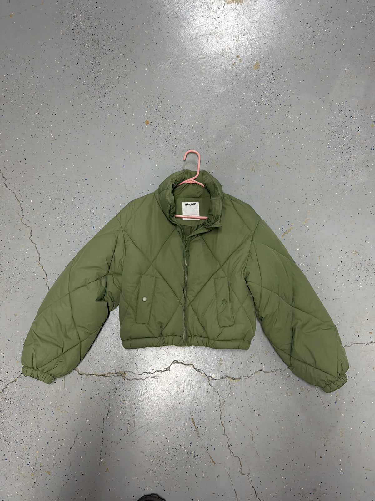 GARAGE GREEN Puffer coat - size Women - M (8/10)