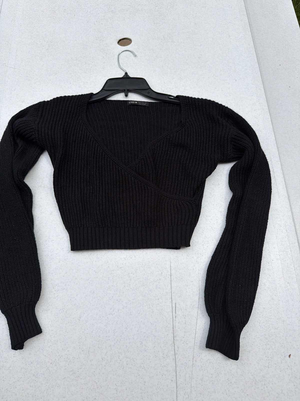 Shein black Longsleeve sweater - size Women - S (4/6)