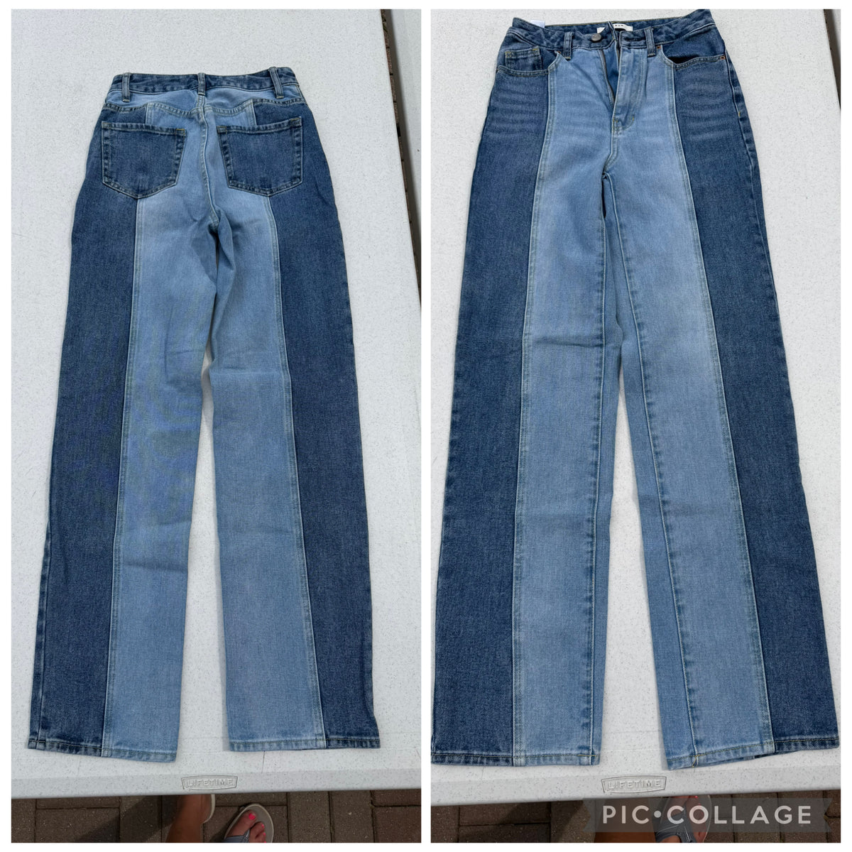 PAC Sun 2 tone Jeans 90s boyfrien - size Women - S (4/6)