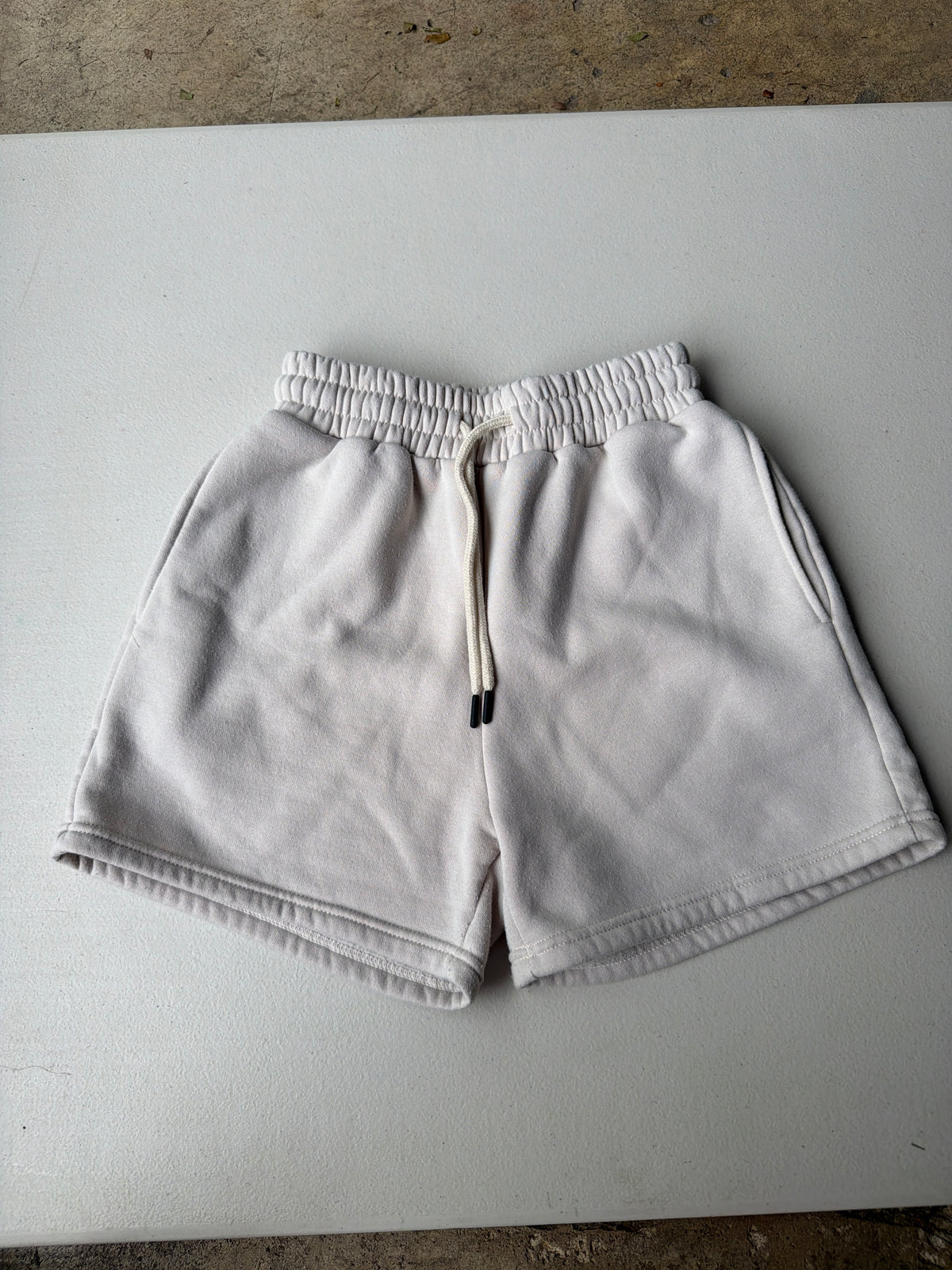 Cream sweat shorts - size Women - S (4/6)