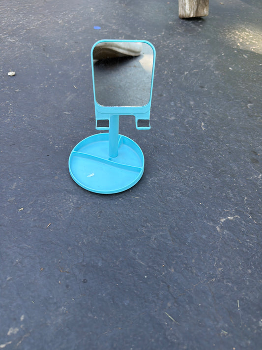 Locker mirror Phone Holder