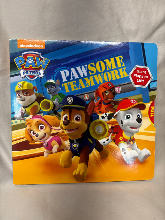 Paw Patrol Lift the Flap book - Pawsome Teamwork