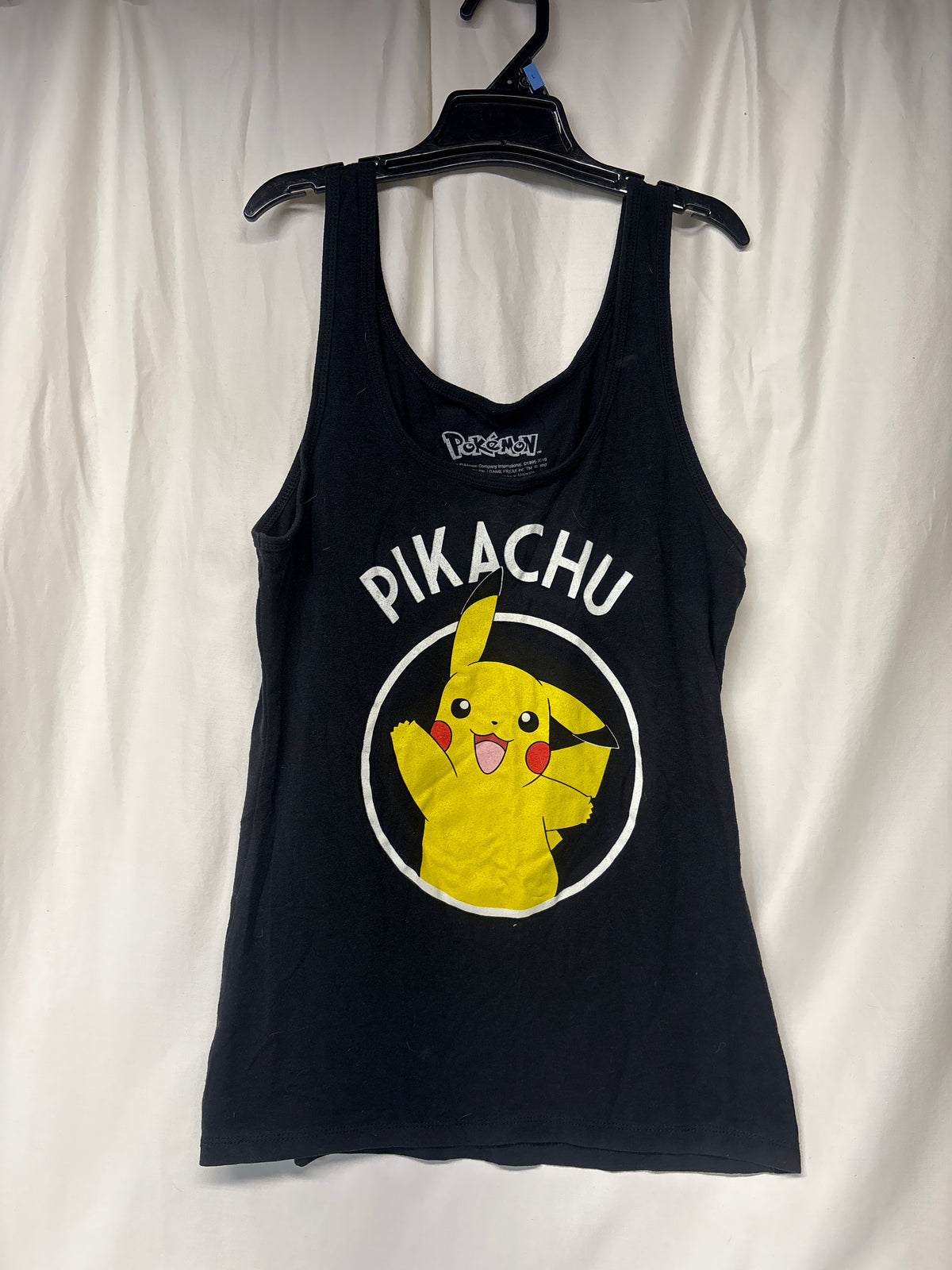 Pokemon black Pikachu tank - size Women - XL (16/18)