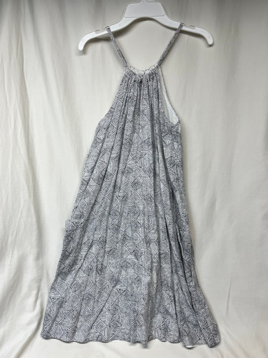 Old Navy white & black halter dress w/ - size Women - S (4/6)