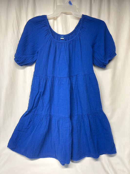 Old Navy royal blue s/s scoop neck dress - size Women - M (8/10)