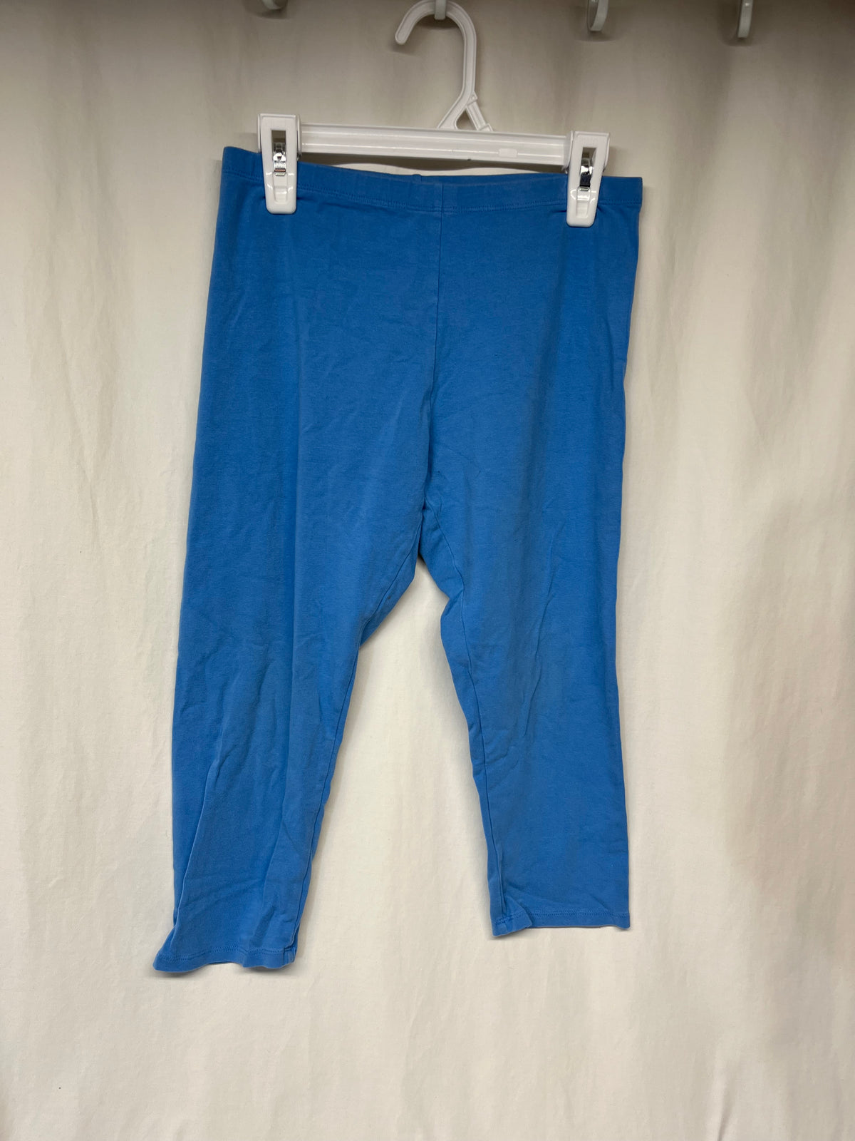 Faded Glory blue capri leggings - size Youth - 14 (XL)