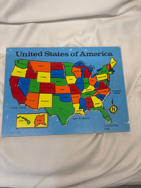 Small United States board puzzle