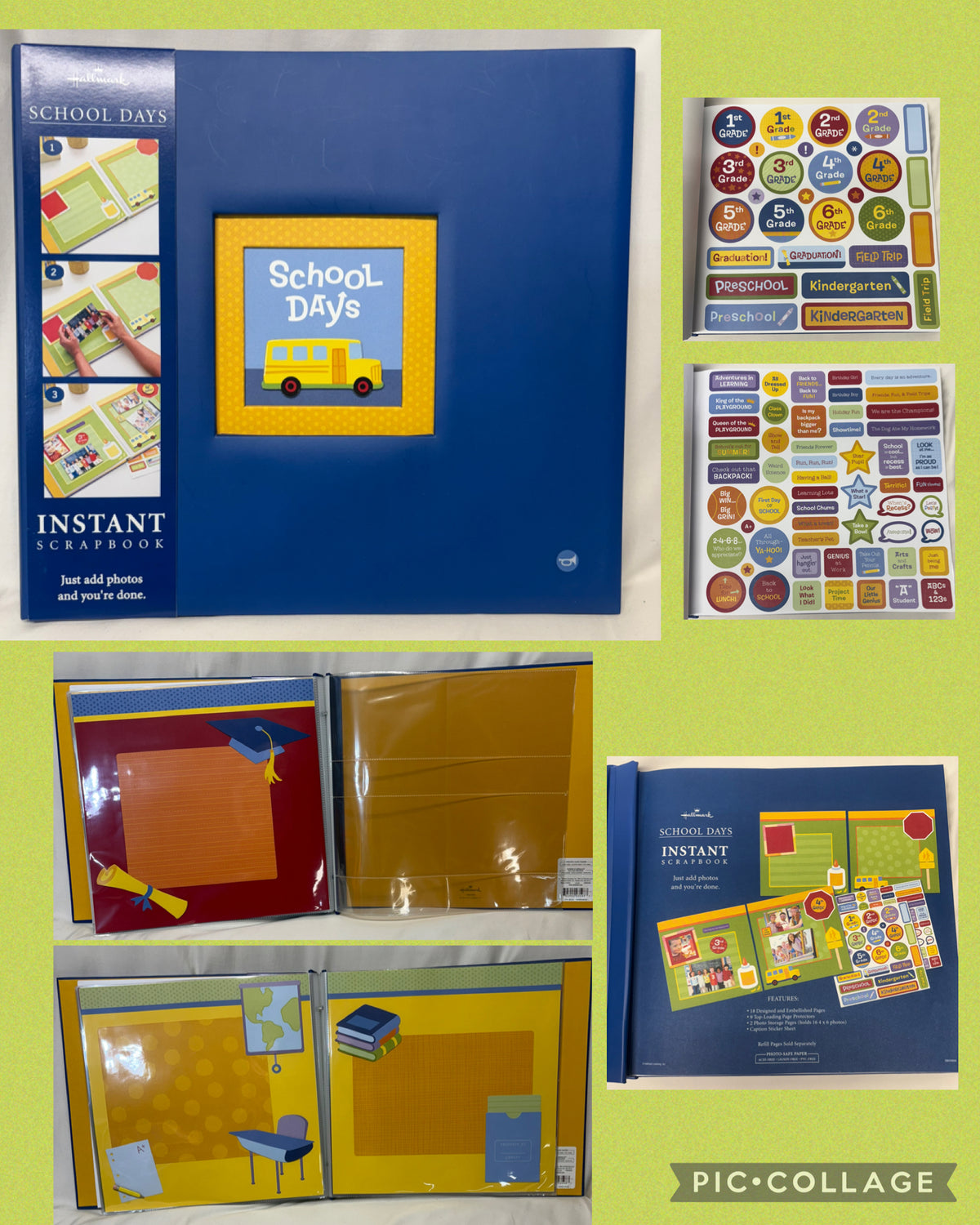 Hallmark II School Days Instant Scrapbook - 18