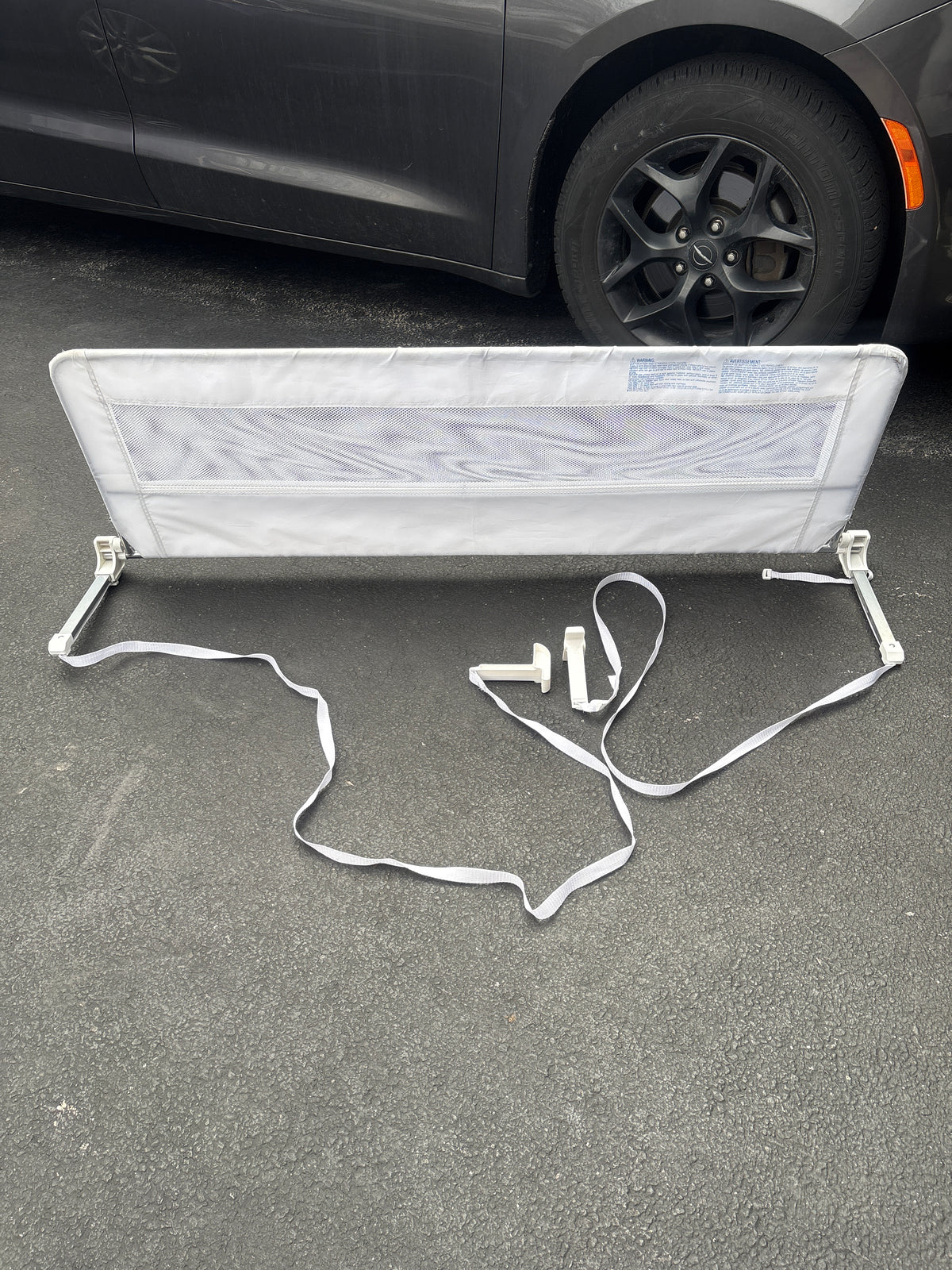 Kids R Us extra long bed rail 54 - legs fold in