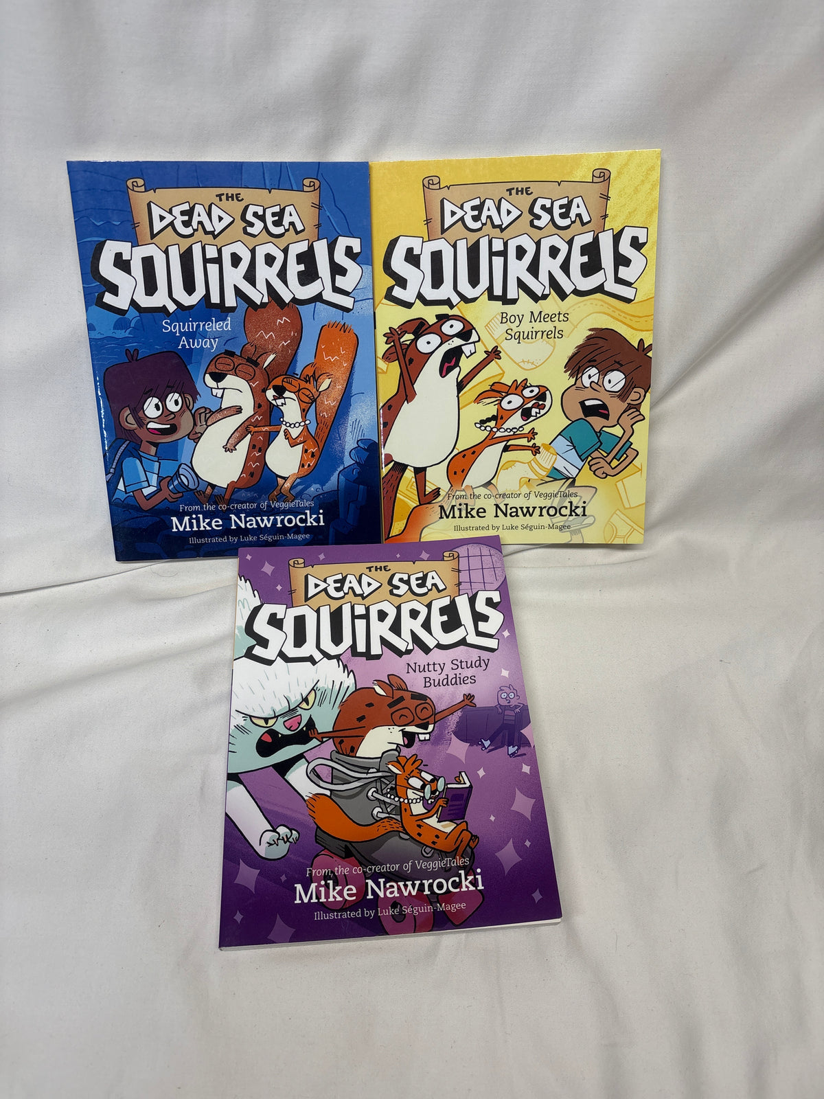 3 Book set- The Dead Sea Squirrels- Vol 1, 2, 3
