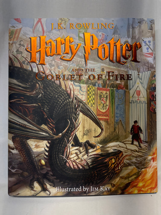 Harry Potter and the Goblet of Fire NEW hard-