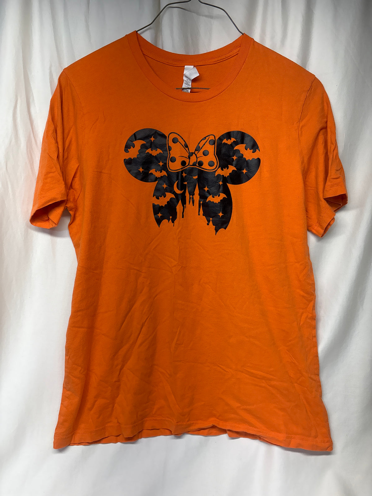Disney orange Minnie Mouse Halloween tee - size Women - XL (16/18)