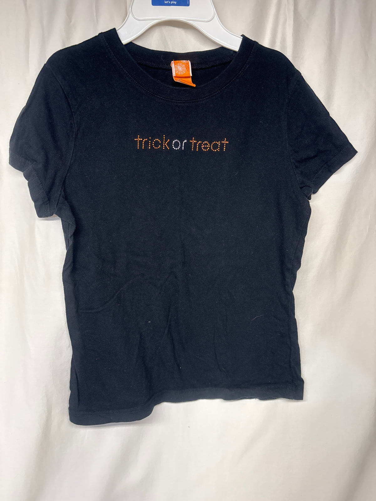 Black Halloween s/s Trick or Treat tee - size Junior - S (3/5)