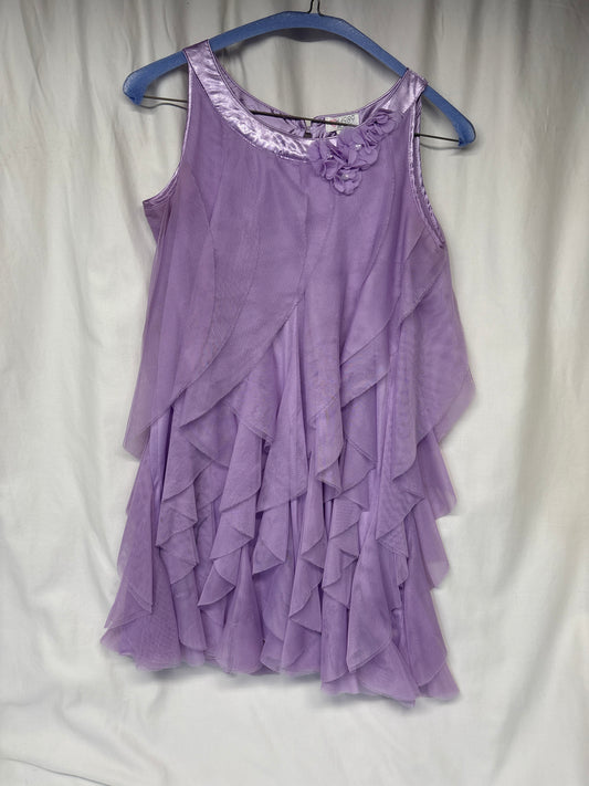 Childrens Place lavender ruffle tule trapeze - size Youth - 12 (L)