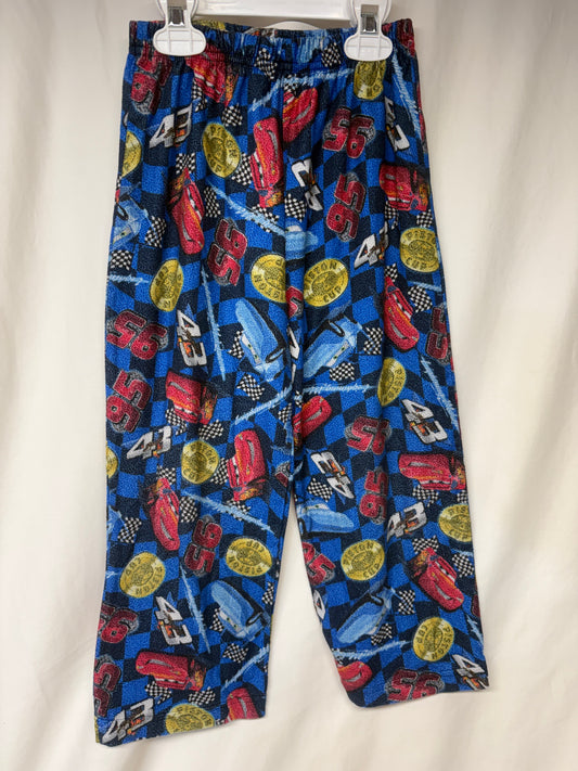 Disney Pixar Cars blue PJ pants 6/8 - size Youth - 6 (S)