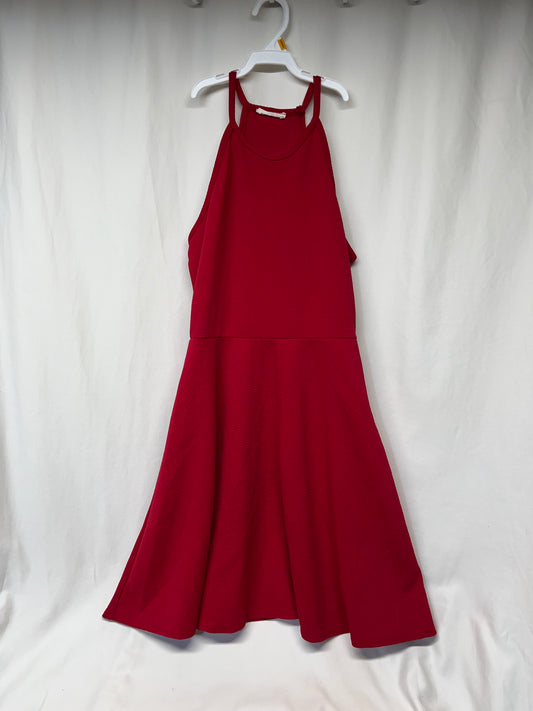 Olivia Rae red halter dress - size Junior - S (3/5)