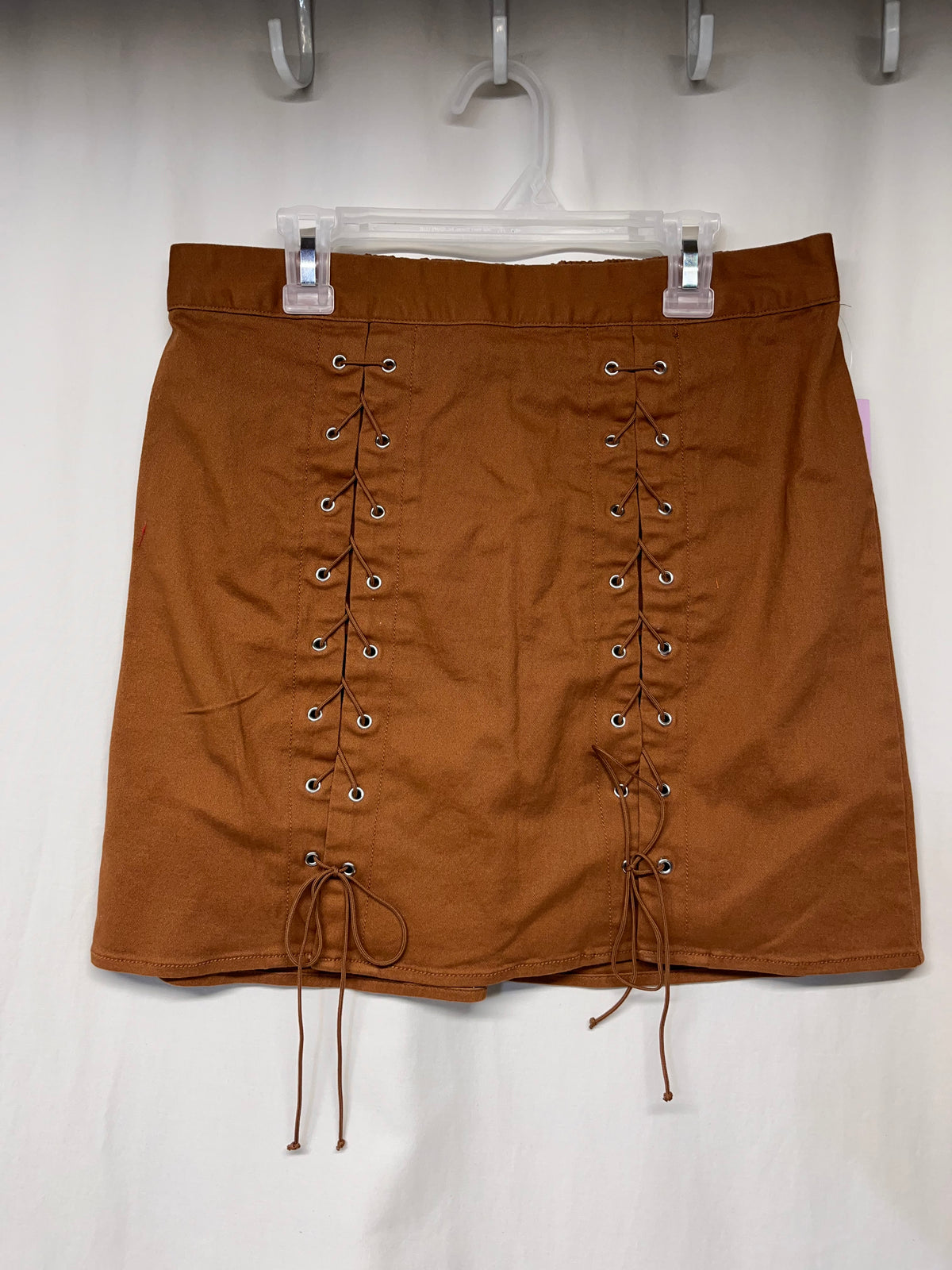 *NEW* Wild Fable brown skirt w/ laces - size Junior - S (3/5)