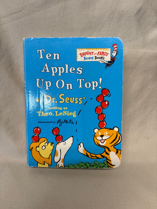 Ten Apples Up On Top board book