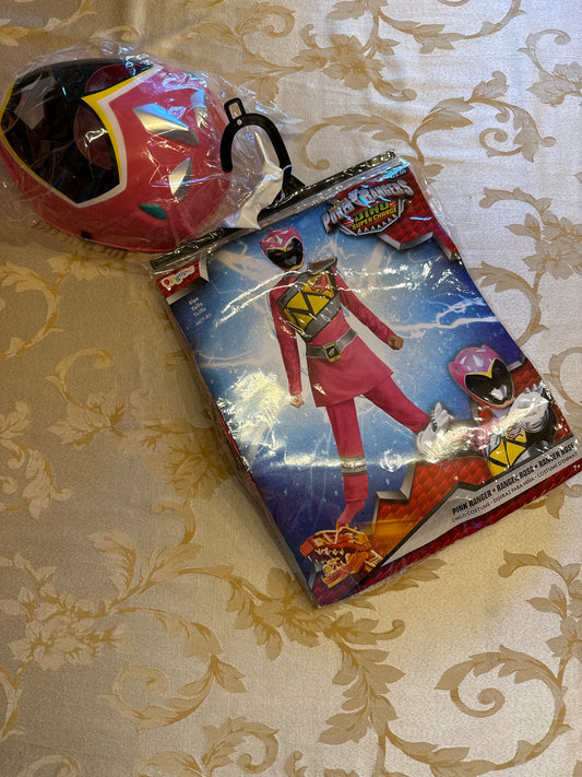 Pink Power Ranger NIB Never worn! - size Youth - 7 (S)