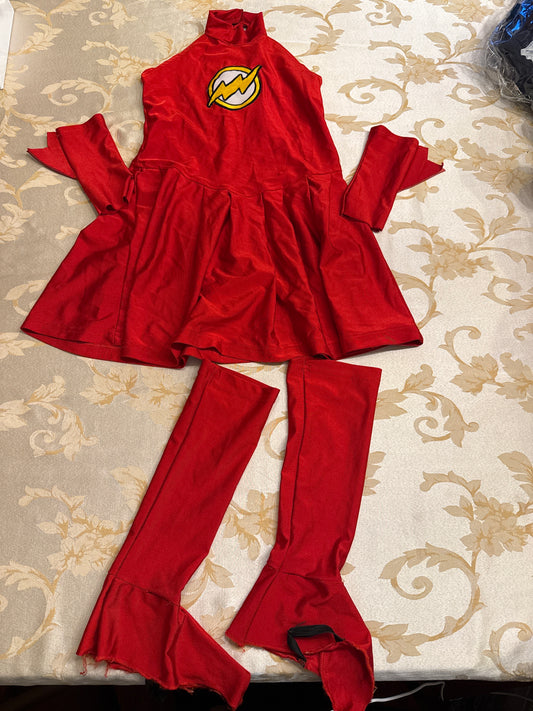 Female Flash Justice League GUC - size Youth - 8 (M)