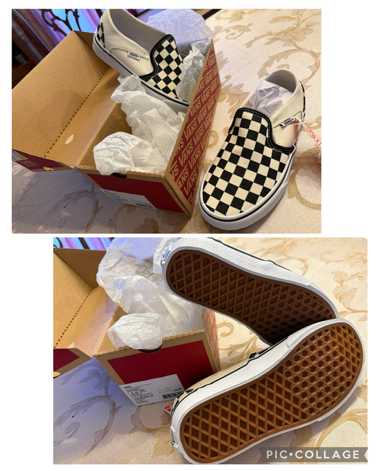Vans low rise NIB Classic check - size Shoes - Adult 5