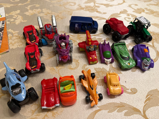 Set of toy cars 16 Mixed set