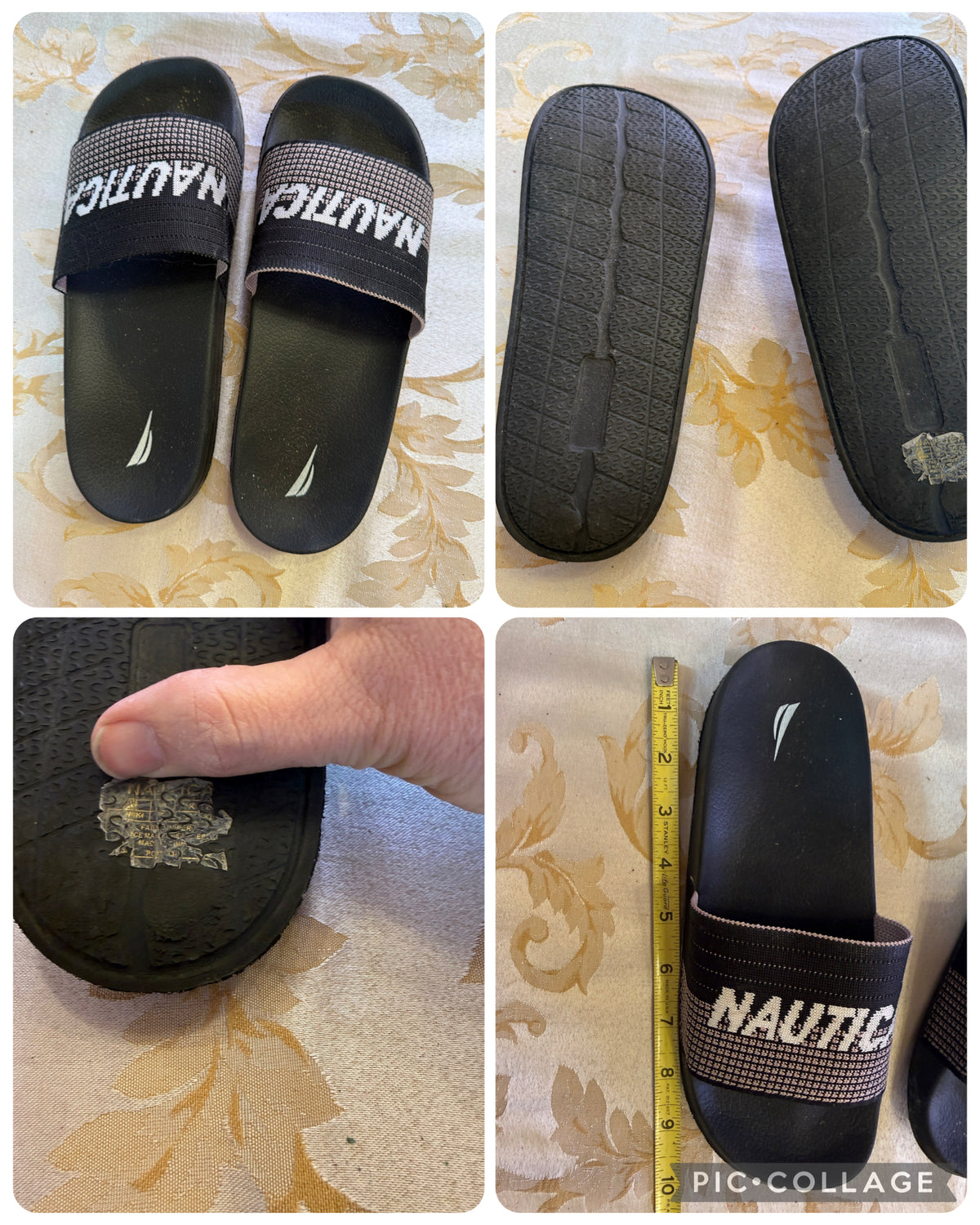 Nautica slides VGUC - size Shoes - Adult 5