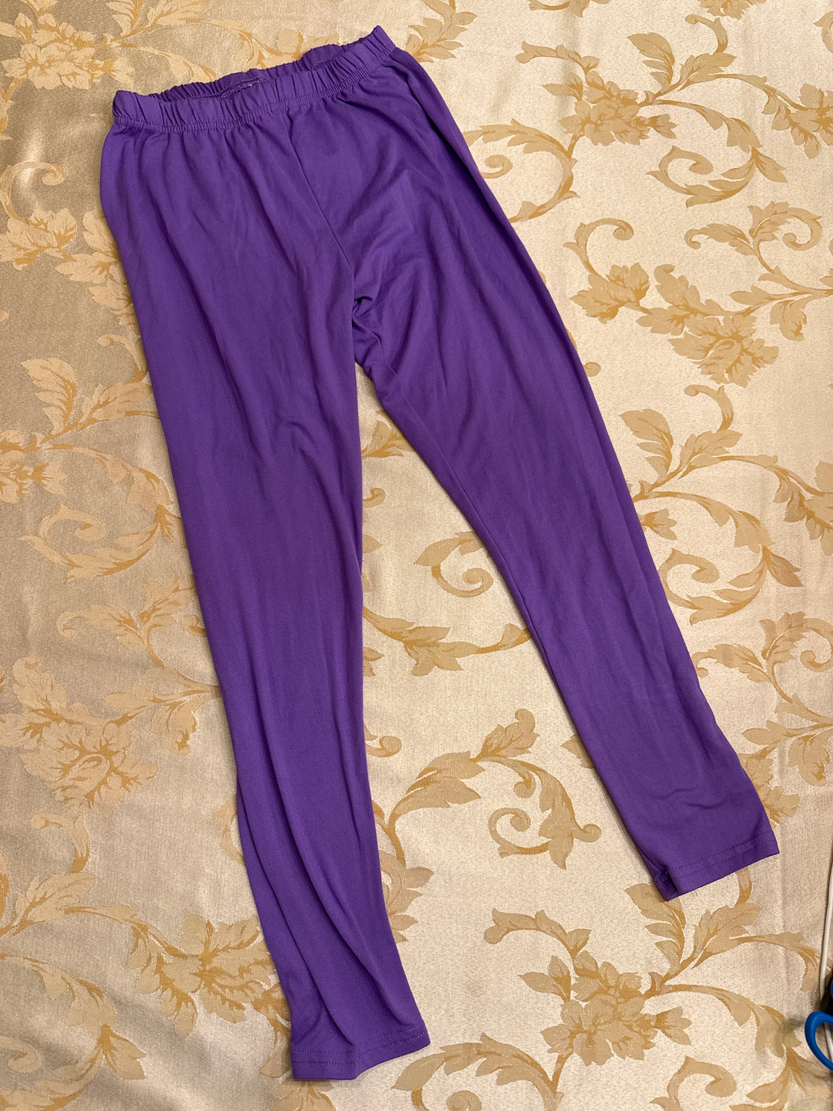 Purple super soft Leggings VGUC - size Youth - 12 (L)