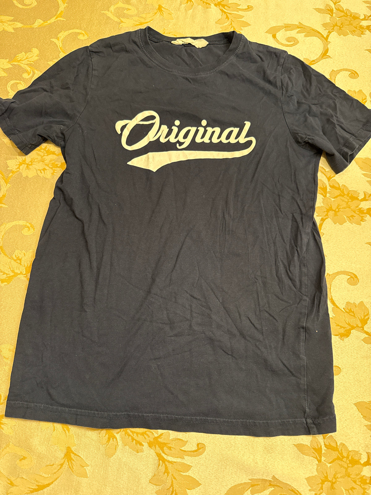 H&M navy tee VGUC original - size Youth - 12 (L)