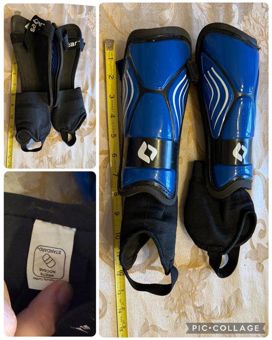 Shin guards -youth Blue