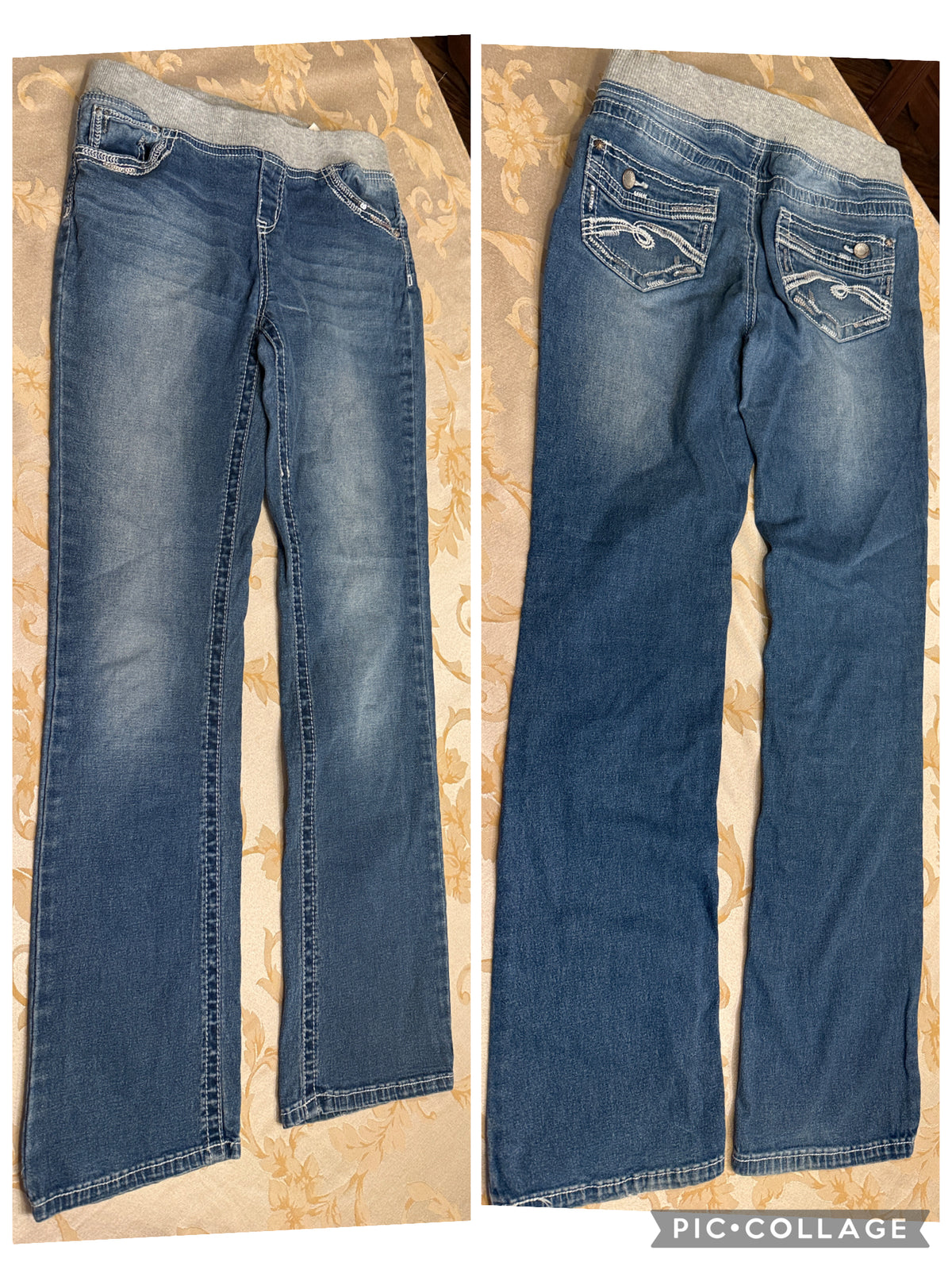 Justice jeans Pullon waist VGUC - size Youth - 16 (XL)