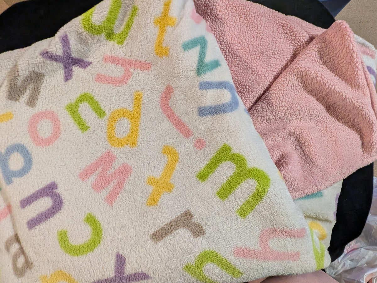 Baby blanket-So soft! Double sided fleece