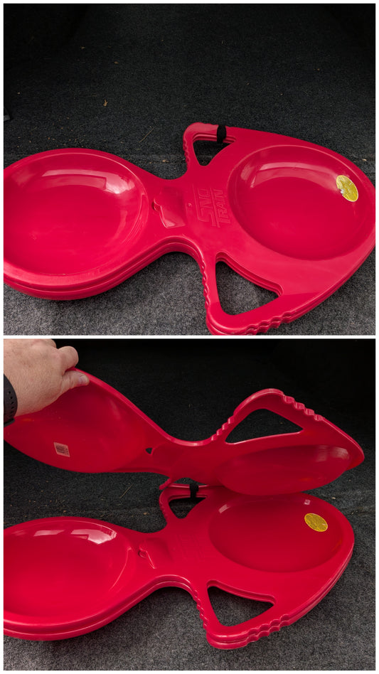 Sno-Train Linkable Disc 3 Sleds-BRAND NEW