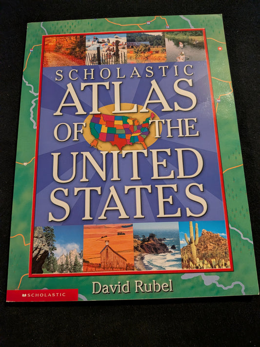 Scholastic Atlas of the United states-hardcover