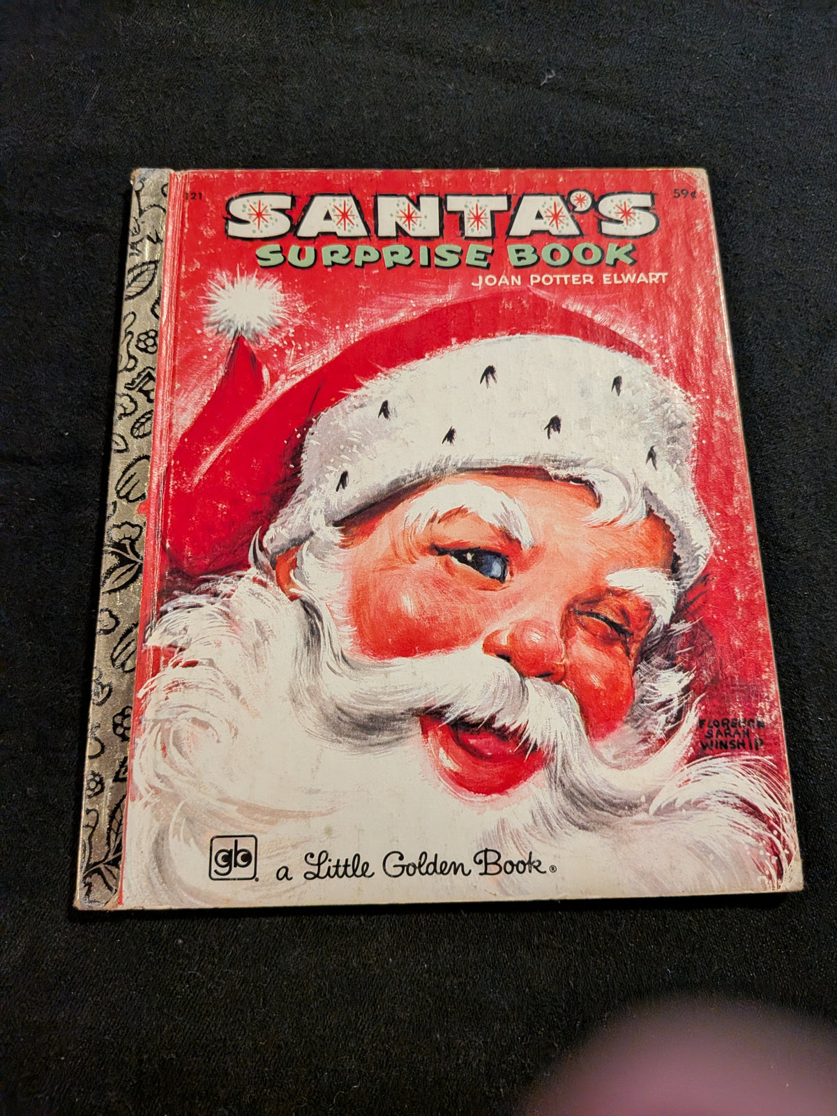 Santa surprise book Golden book