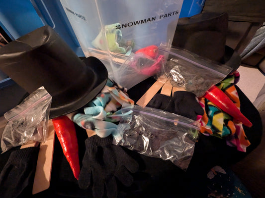 Snowman Kit! 2 full sets + extra bits