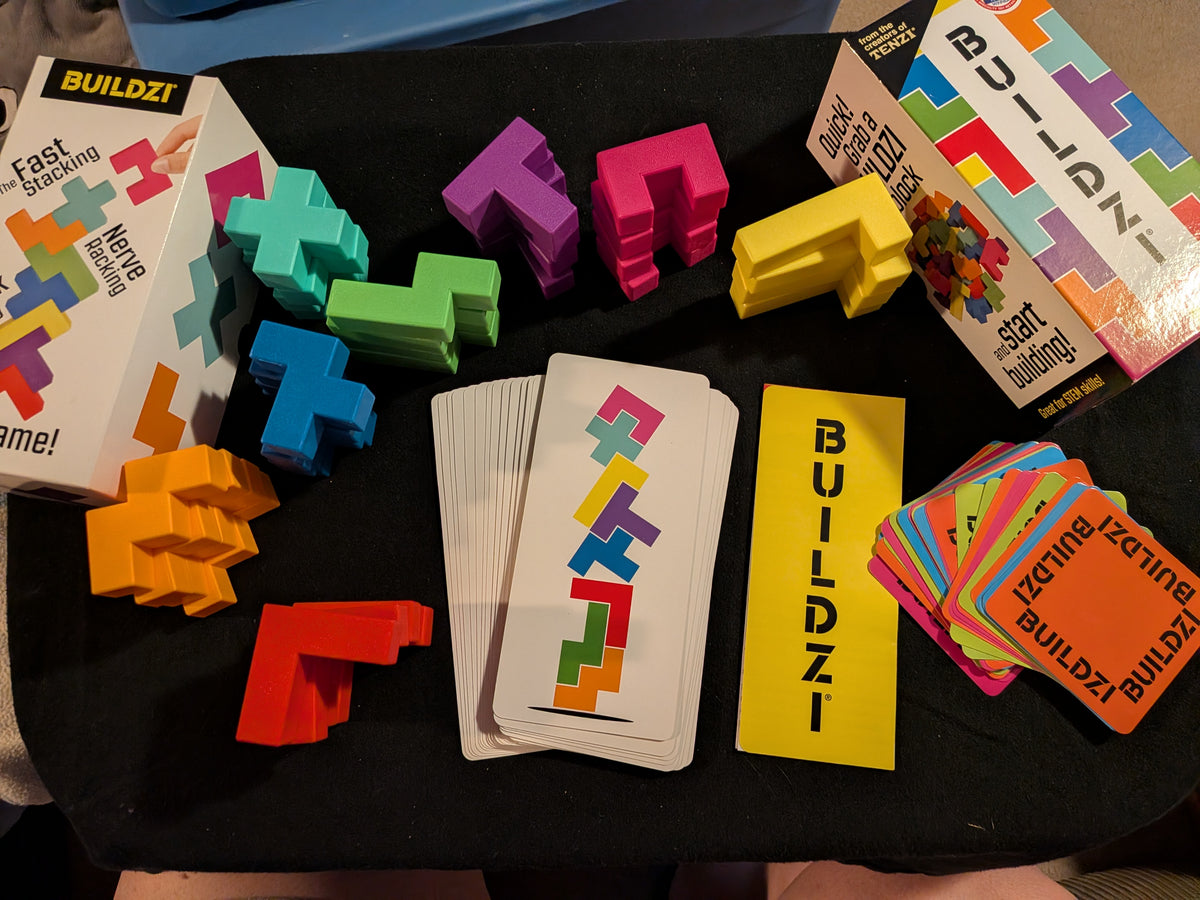 Buildzi game All parts included
