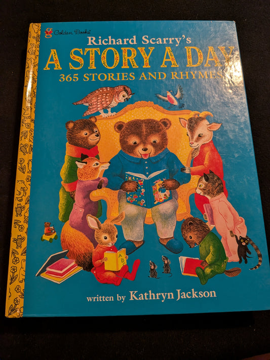 Richard scary's A Story A day- golden book