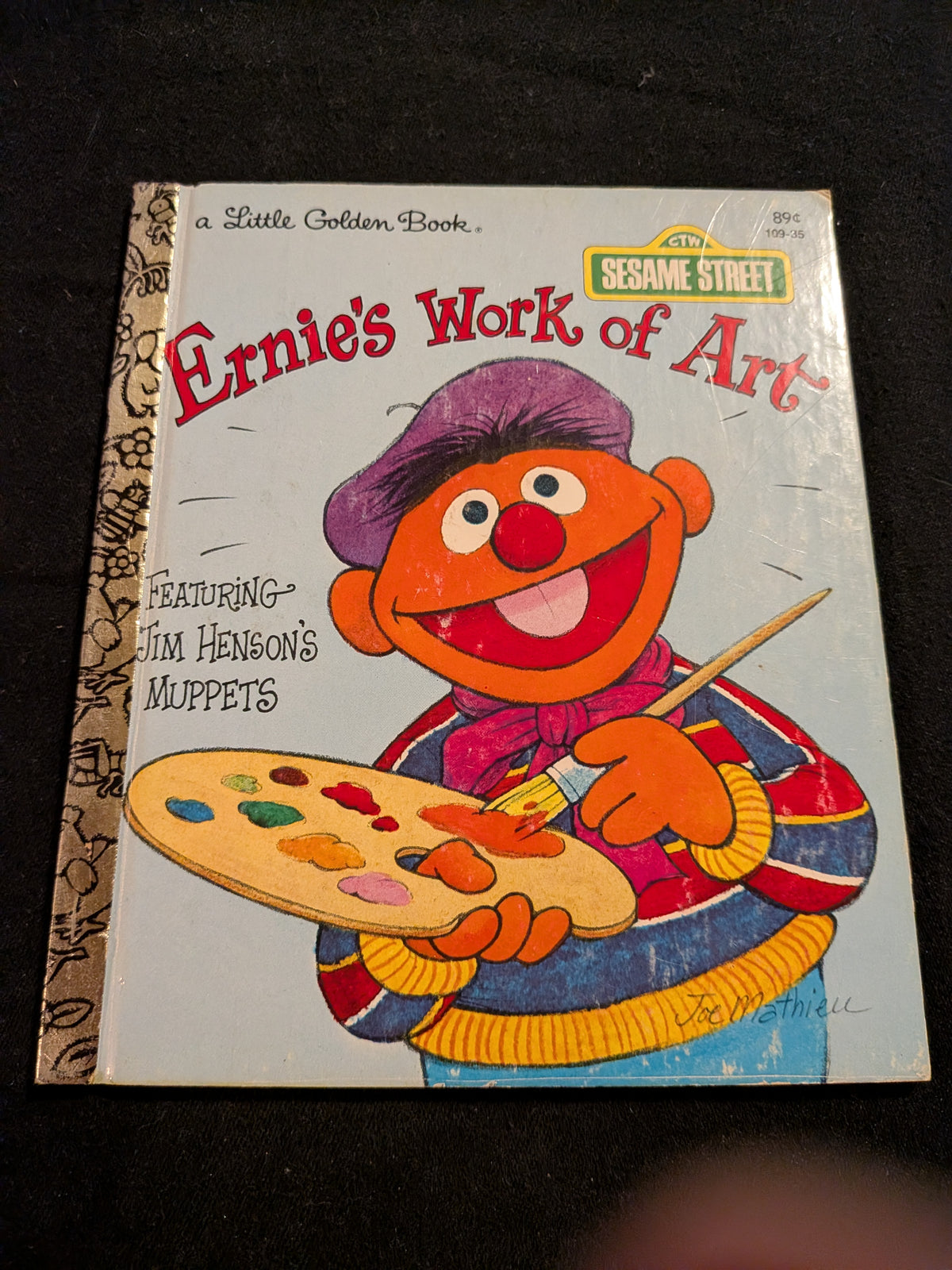 Ernie's work of art Golden book