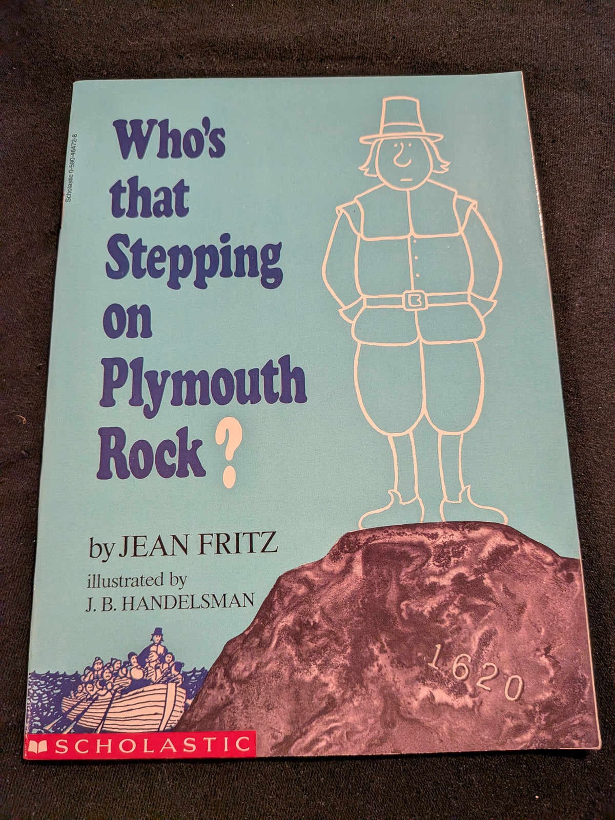 Who's that stepping on Plymouth Rock?